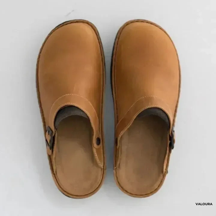 Lovello™ - Orthopädische Lederpantoffeln