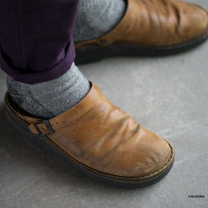 Lovello™ - Orthopädische Lederpantoffeln